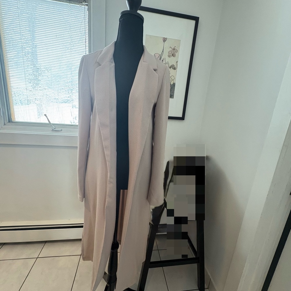 Dynamite Cream and Black Coat